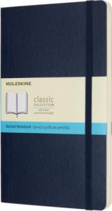 Moleskine Notes MOLESKINE L (13x21cm) w kropki, miękka oprawa, sapphire blue, 192 strony, niebieski 1