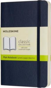 Moleskine Notes MOLESKINE P (9x14cm) gładki, miękka oprawa, sapphire blue, 192 strony, niebieski 1
