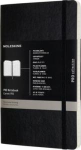 Moleskine Notes MOLESKINE PROFESSIONAL L (13x21 cm), miękka oprawa, 192 strony, czarny 1