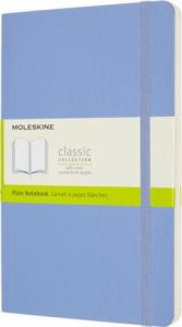 Moleskine Notes MOLESKINE Classic L (13x21 cm) gładki, miękka oprawa, hydrangea blue, 240 stron, niebieski 1