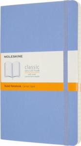 Moleskine Notes MOLESKINE Classic L (13x21 cm) w linie, miękka oprawa, hydrangea blue, 240 stron, niebieski 1