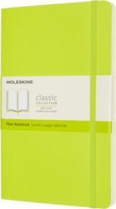 Moleskine Notes MOLESKINE Classic L (13x21 cm) gładki, miękka oprawa, lemon green, 240 stron, zielony 1