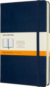 Moleskine Notes MOLESKINE Classic L (13x21 cm) w linie, twarda oprawa, sapphire blue, 400 stron, niebieski 1