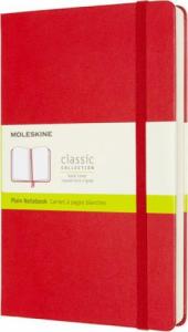 Moleskine Notes MOLESKINE Classic L (13x21 cm) gładki, twarda oprawa, scarlet red, 400 stron, czerwony 1