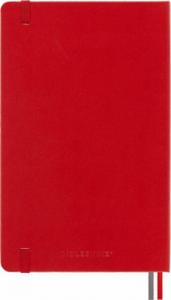 Moleskine Notes MOLESKINE Classic L (13x21 cm) gładki, twarda oprawa, scarlet red, 400 stron, czerwony 2