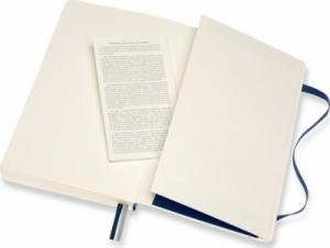 Moleskine Notes MOLESKINE Classic L (13x21 cm) w linie, miękka oprawa, sapphire blue, 400 stron, niebieski 2