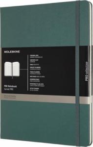 Moleskine Notes MOLESKINE PROFESSIONAL XL (19x25 cm), forest green, twarda oprawa, 192 strony, zielony 1