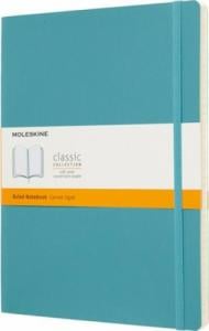 Moleskine Notes MOLESKINE XL (19x25 cm) w linie, miękka oprawa, reef blue, 192 strony, niebieski 1