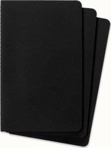 Moleskine Zestaw 3 Zeszytów MOLESKINE Cahier Journals L (13x21cm) w linie, 80 stron, czarny 3