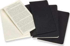 Moleskine Zestaw 3 Zeszytów MOLESKINE Cahier Journals P (9x14cm) w kropki, 64 strony, czarny 4