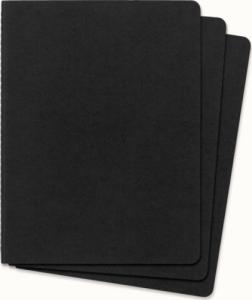 Moleskine Zestaw 3 Zeszytów MOLESKINE Cahier Journals XL (19x25cm) gładki, 120 stron, czarny 3