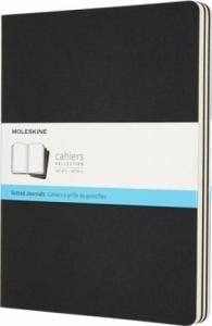 Moleskine Zestaw 3 Zeszytów MOLESKINE Cahier Journals XL (19x25cm) w kropki, 120 stron, czarny 1