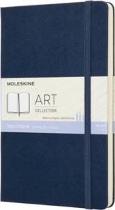 Moleskine Szkicownik MOLESKINE L (13x21cm), szafirowy, twarda oprawa, 104 strony, niebieski 1