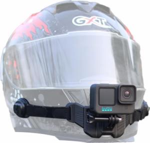 Surewo Uchwyt motylkowy do mocowania kamer sportowych do kasku motocyklowego, rowerowego, kompatybilny z GoPro Hero 10/9/8/7/6/5, DJI Osmo Action 2 i Action 1, Akaso, YI 2