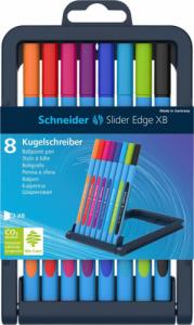 Schneider Zestaw długopisów SCHNEIDER Slider Edge, XB, 8 szt., miks kolorów 1