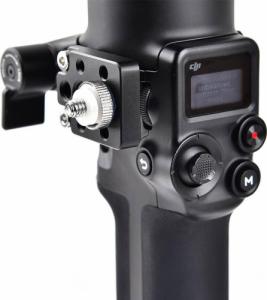 STARTRC Aluminiowa przedłużka marki STARTC do mocowania telefonu komórkowego, blit, dodatkowe światło do stabilizatorów DJI RSC 2, DJI RS 2 i Ronin-SC 2