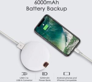 Aiko Powerbank z ogrzewaczem i lusterkiem 3w1 6000mAh 3