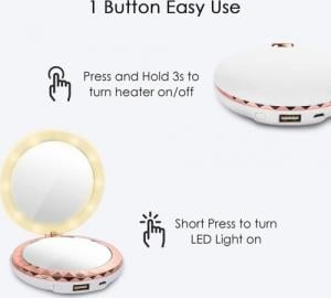 Aiko Powerbank z ogrzewaczem i lusterkiem 3w1 6000mAh 4