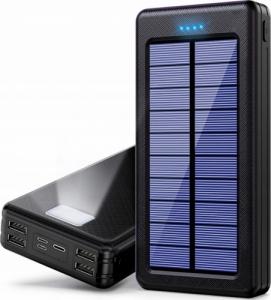 Powerbank Aiko Solarny 30000mAh Czarny 2