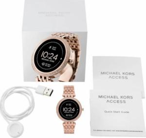 Smartwatch Michael Kors Darci MKT5128 Różowe złoto 7