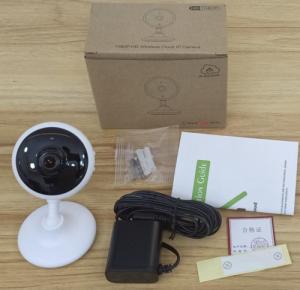 Niania AJCloud AJCloud baby monitor, bezprzewodowy, monitoring audio i wideo, czujnik ruchu, alarm, FullHD 1080p, pamięć na kartę TF, biały 3