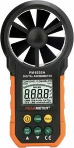 Peakmeter Profesjonalny anemometr PEAKMETER PM6252A do pomiaru wiatru i przepływu powietrza 1