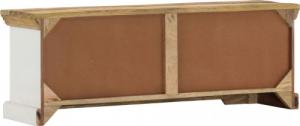 vidaXL vidaXL Szafka pod TV, 110x30x40 cm, lite drewno mango 5
