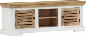 vidaXL vidaXL Szafka pod TV, 110x30x40 cm, lite drewno mango 10