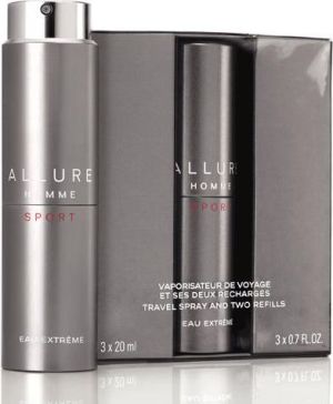 Chanel  Allure Homme Sport Eau Extreme EDT 60 ml (podróżny atomizer + wkłady) 2