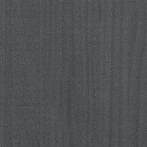 vidaXL vidaXL Donica ogrodowa, szara, 40x40x70 cm, lite drewno sosnowe 4