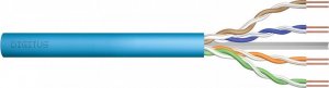 Digitus Kabel teleinformatyczny U/UTP kat.6A LS0H drut niebieski B2ca DK-1616-A-VH-5 /500m/ 1