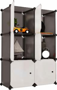 MAXXLLC SZAFA MODUŁOWA SZAFKA REGAŁ Garderoba 8 PÓŁEK 5