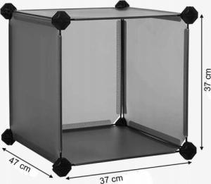 MAXXLLC SZAFA MODUŁOWA SZAFKA REGAŁ Garderoba 8 PÓŁEK 8