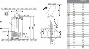 Junkers Zasobnik Bosch WST120-5O (biały) 3