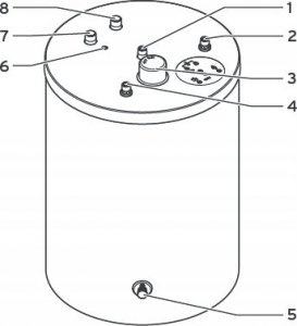 Saunier Duval Zasobnik FE 120/6 BM 5