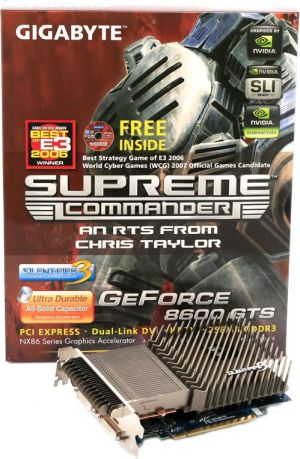 Karta graficzna Gigabyte GeForce 8600 GTS 256MB GVNX86S256H 3