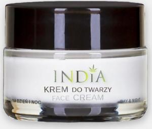 India Cosmetics Krem do twarzy na dzień i na noc INDIA 50ml 1