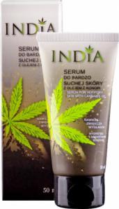 India Cosmetics Serum z olejem z konopi do suchej skóry INDIA 1