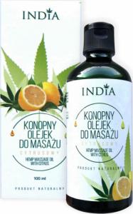India Cosmetics Olejek do masażu cytrusowy INDIA 100ml 1