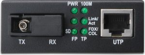 Konwerter światłowodowy Digitus dwukierunkowy Fast Ethernet Media Converter, RJ45 / SC (DN-82022) 3