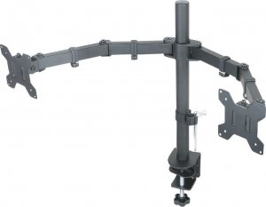 Art Uchwyt biurkowy na 2 monitory 13" - 27" (L-02N) 3