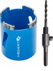 Högert Technik Otwornica diamentowa 82 mm segment turbo 2