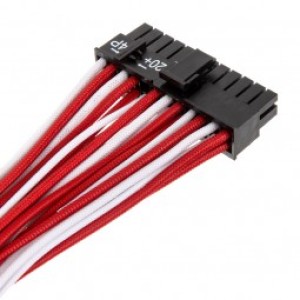 Super Flower Zestaw kabli, Biało-czerwony (SF-1000CS-WHRD) 3