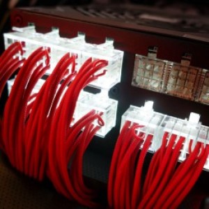 Super Flower Zestaw kabli, Biało-czerwony (SF-1000CS-WHRD) 5