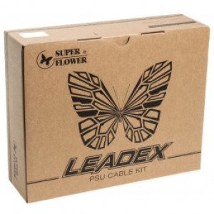 Super Flower Zestaw kabli, Czarno-niebieski (SF-1000CS-BKBL) 4