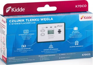 Kidde Czujnik czadu (tlenku węgla) K7DCO z wyświetlaczem 7