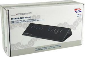 HUB USB LC-Power 7x USB-A 3.0 (LC-HUB-ALU-2B-10) 2