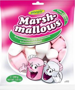 Woogie Woogie Marshmallows Pink & White 200g 1