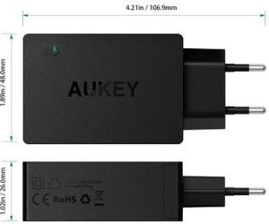 Ładowarka Aukey PA-Y2 2x USB-A 6 A (PA-Y2) 2