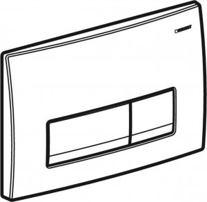 Przycisk spłukujący Geberit Przycisk uruchamiający Geberit Delta50, przedni, chrom błyszczący [1/10/180] 3